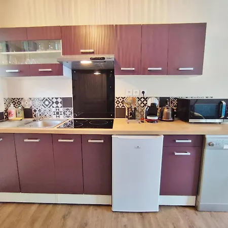 L'escampette, Duplex T3, Centre Luchon, Wifi, Casier A Skis, 4 Personnes * Bagneres-de-Luchon